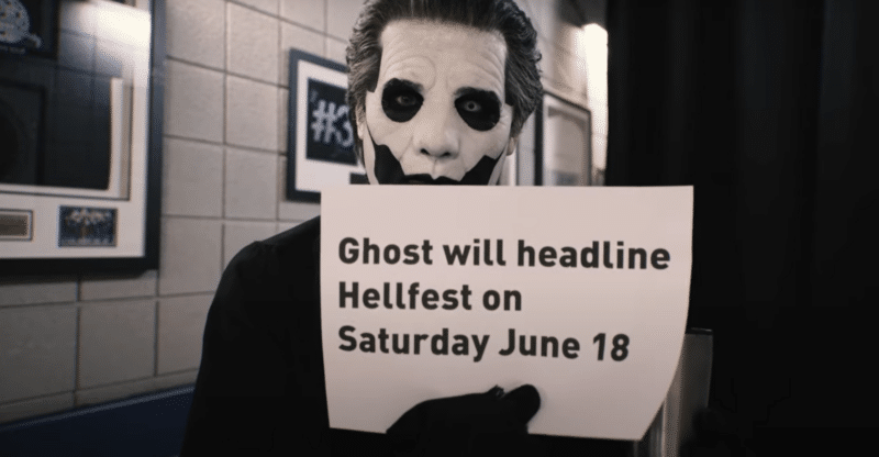 Ghost to headline Hellfest 2023 on Saturday June 18