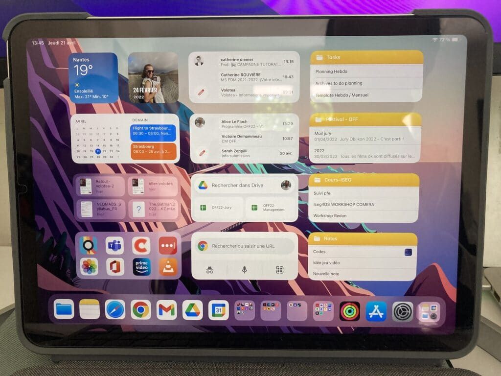 ipad widgets